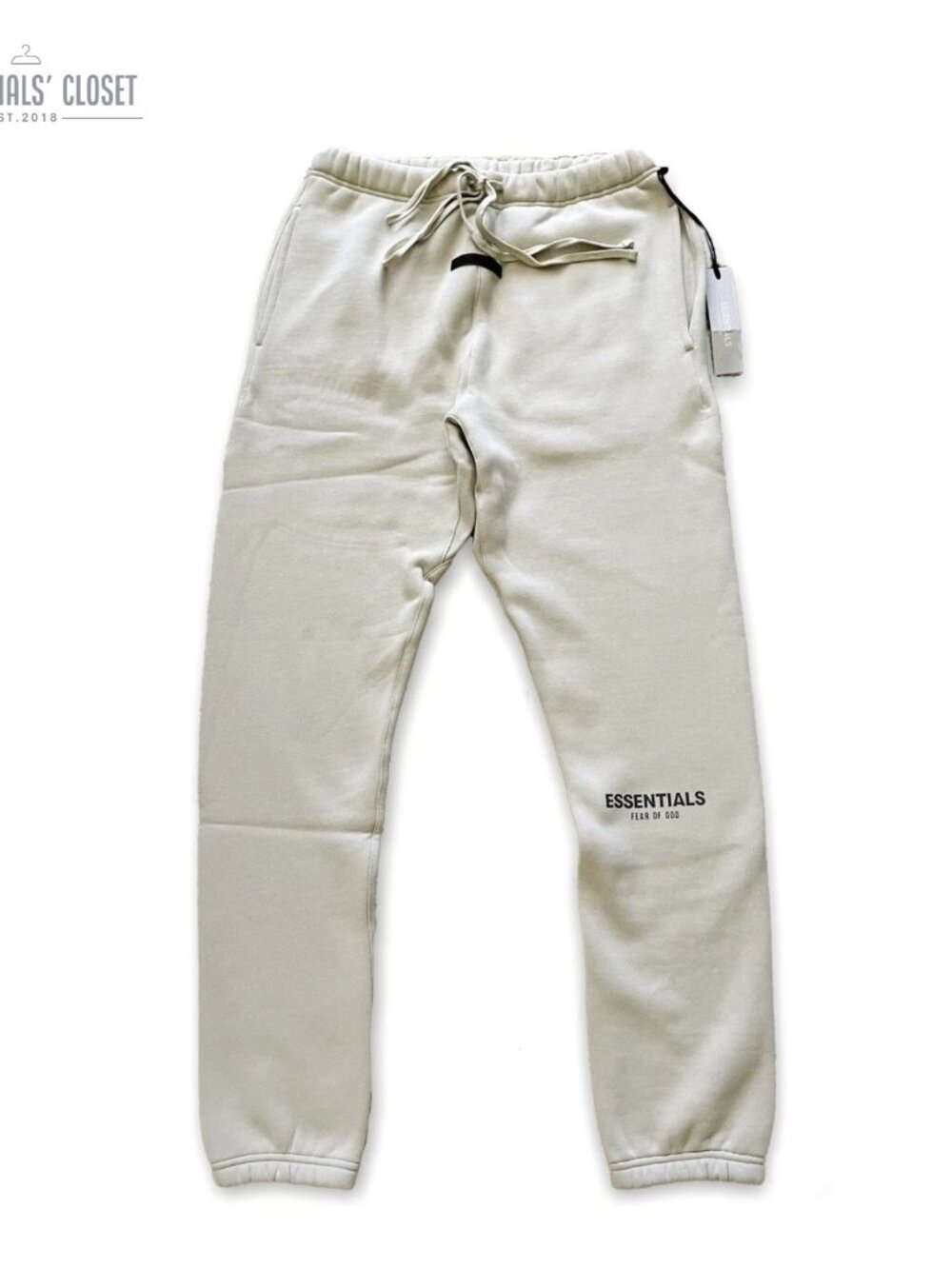 Fear of God Essentials Sweatpants Stone Oat size L